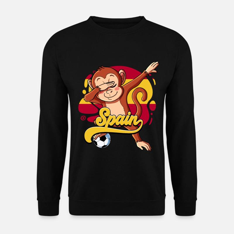 Spanien Fußball - Unisex Pullover - Schwarz