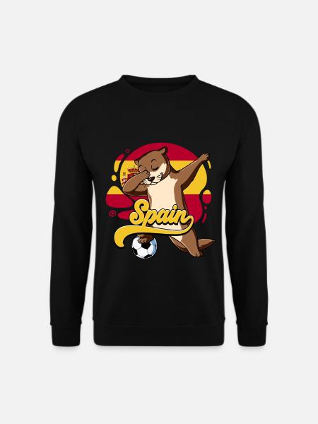 Spanien Fußball - Unisex Pullover - Schwarz