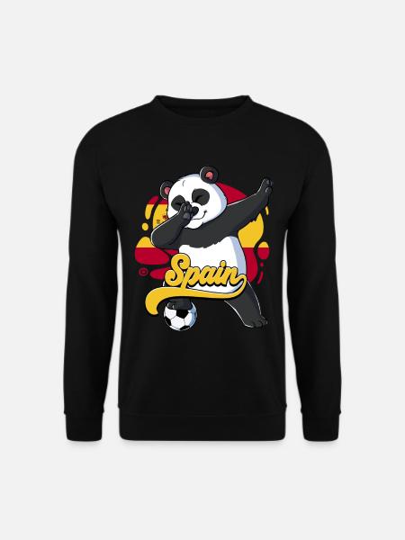 Spanien Fußball - Unisex Pullover - Schwarz