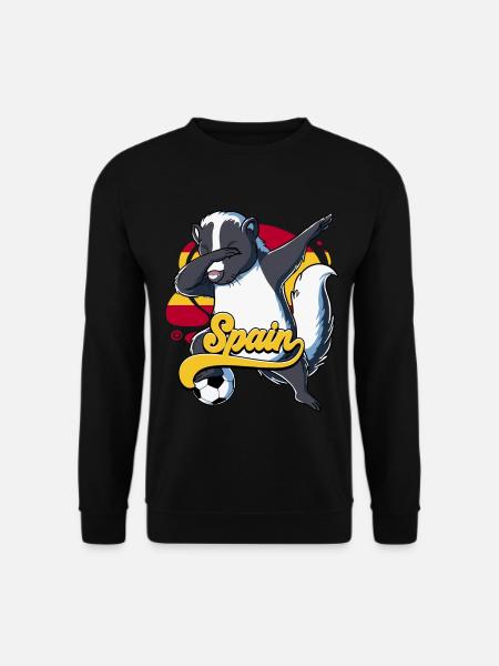 Spanien Fußball - Unisex Pullover - Schwarz