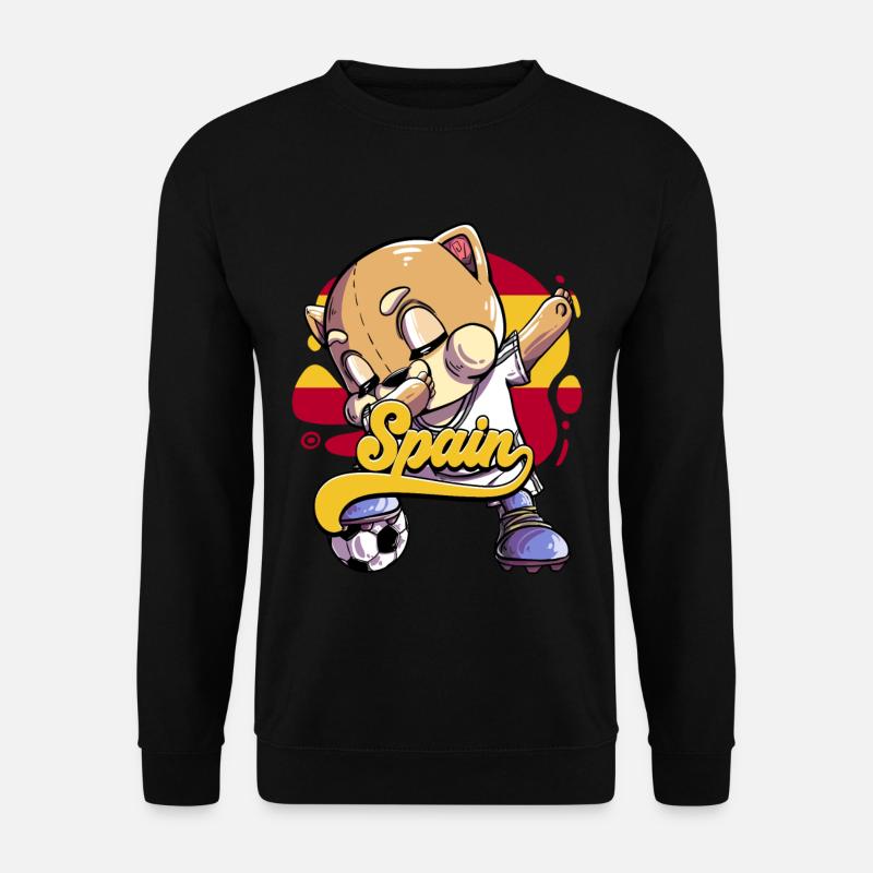 Spanien Fußball - Unisex Pullover - Schwarz