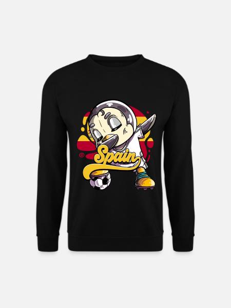 Spanien Fußball - Unisex Pullover - Schwarz