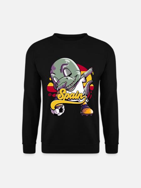 Spanien Fußball - Unisex Pullover - Schwarz