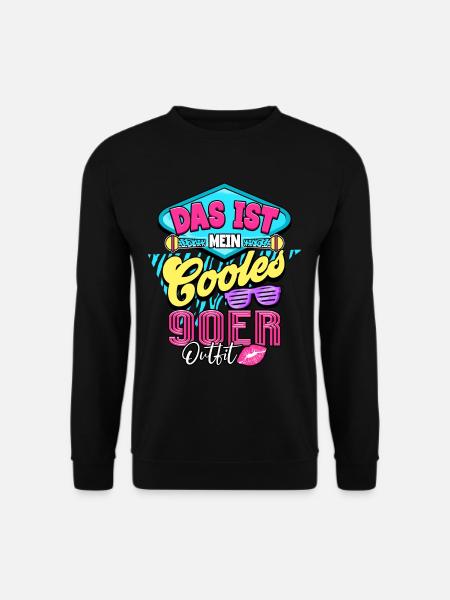 nineties - Unisex Sweatshirt - black