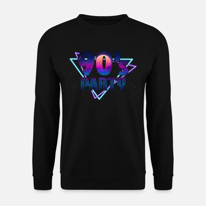 90s Party 90s - Unisex Sweatshirt - black