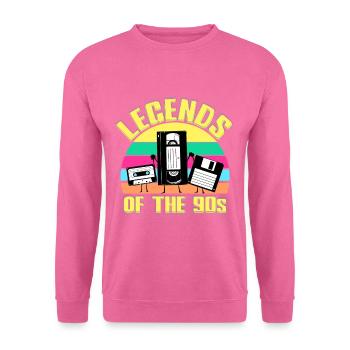 années quatre-vingt-dix - Sweat-shirt Unisexe - rose - Devant