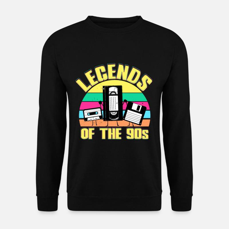 nineties - Unisex Sweatshirt - black