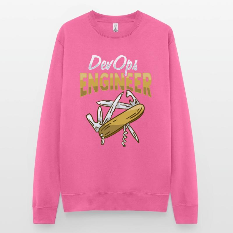 Sys-Admin Developer Devops Engineer Unisex Sweatshirt