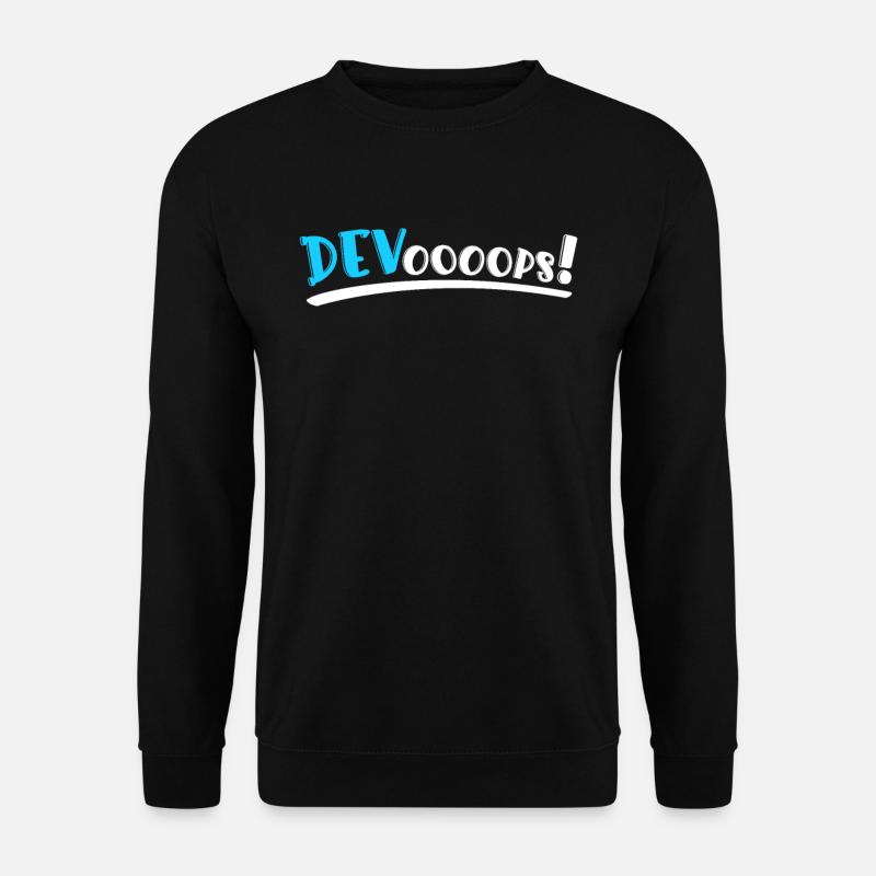 Sys-Admin Developer Devops Engineer - Unisex Sweatshirt - black