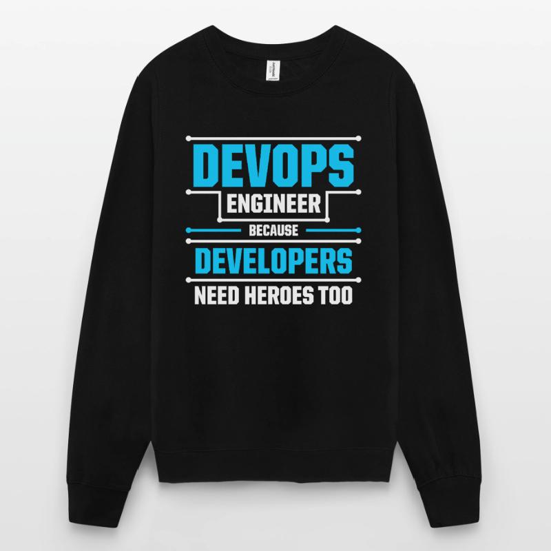 Sys-Admin Developer Devops Engineer Unisex Sweatshirt