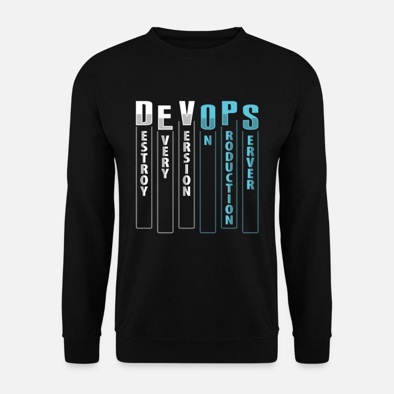 Devops Sys-Admin Developer - Unisex Sweatshirt - black