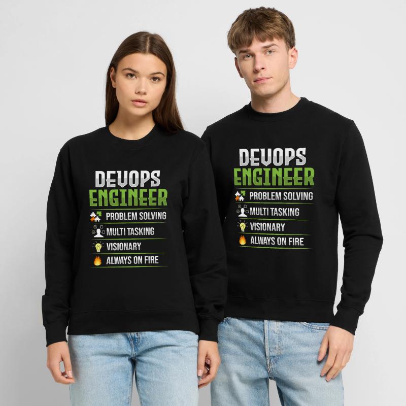 Devops Sys-Admin Developer Unisex Sweatshirt