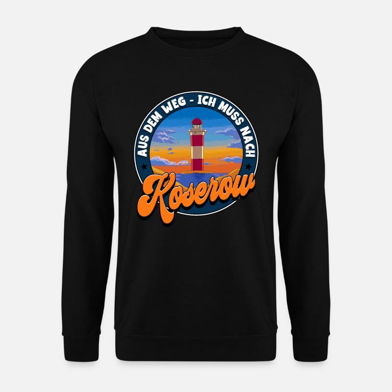 Koserow - Unisex Pullover - Schwarz