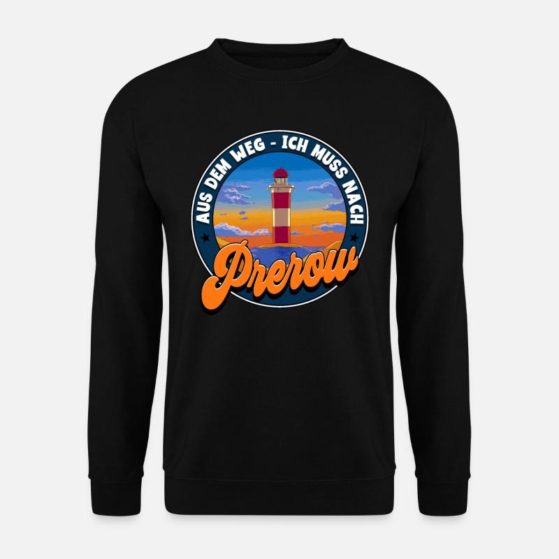 Prerow - Unisex Pullover - Schwarz