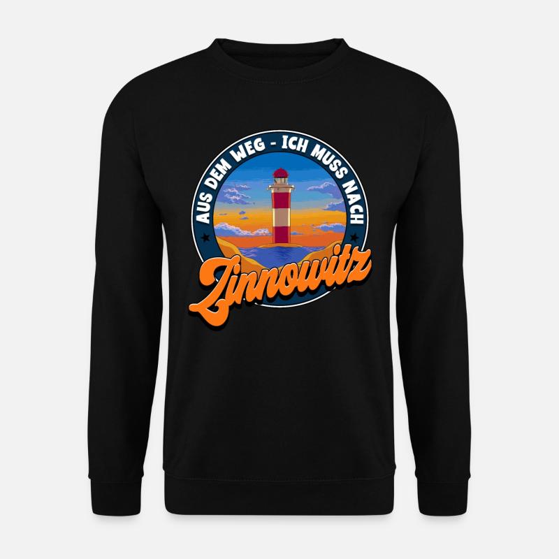 Zinnowitz - Unisex Pullover - Schwarz