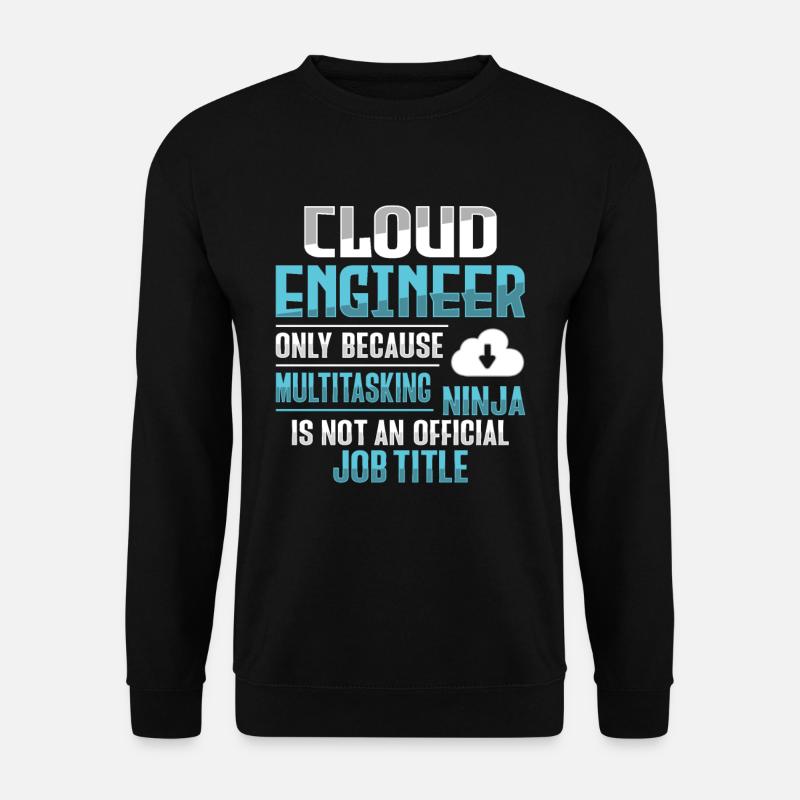 Administrateur Cloud Devops - Sweat-shirt Unisexe - noir