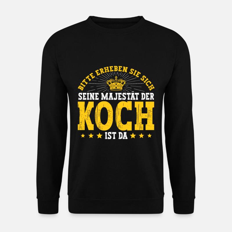 Koch - Unisex Pullover - Schwarz