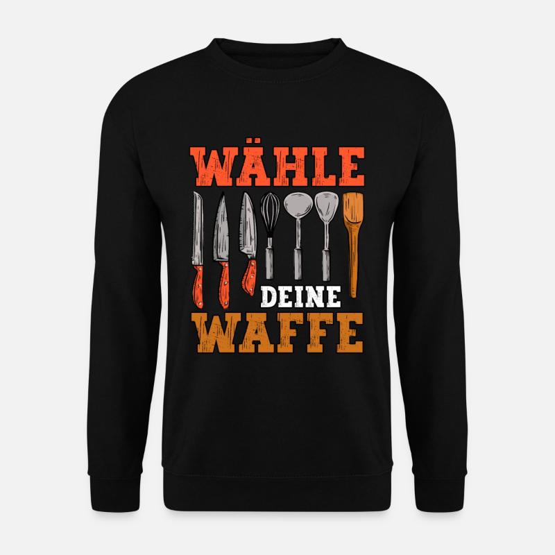 Koch - Unisex Pullover - Schwarz