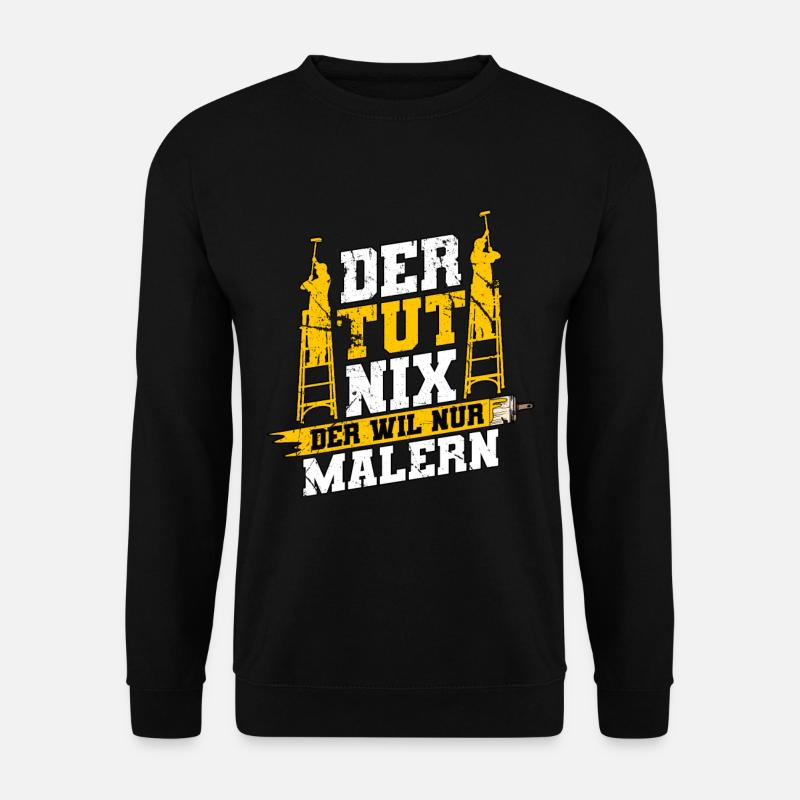 Maler - Unisex Pullover - Schwarz