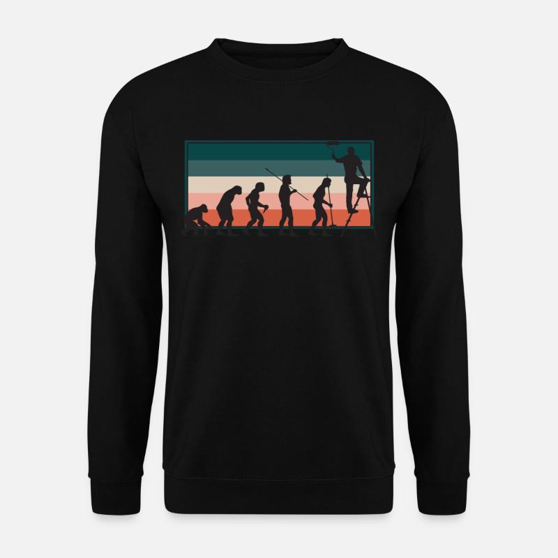 Maler - Unisex Pullover - Schwarz