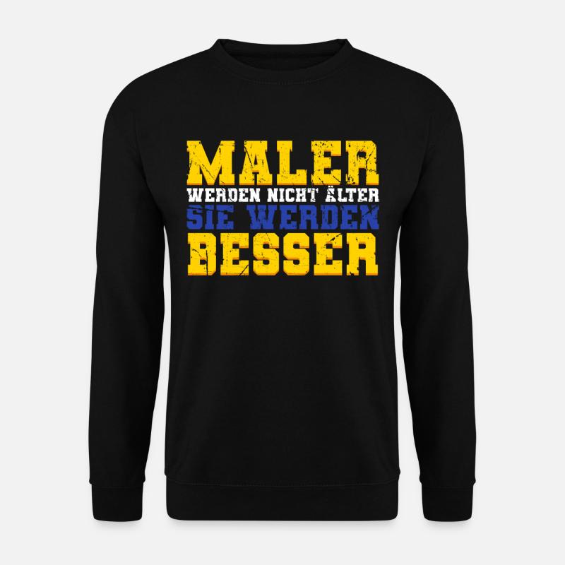 Maler - Unisex Pullover - Schwarz
