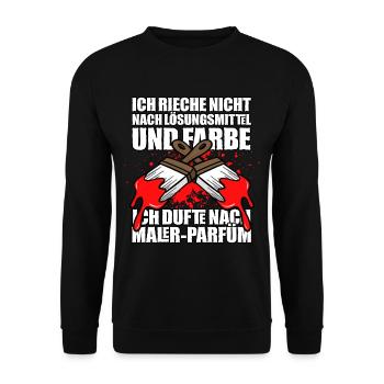 Maler - Unisex Pullover - Schwarz - Vorne - Alina (178cm) & Michal (187cm)