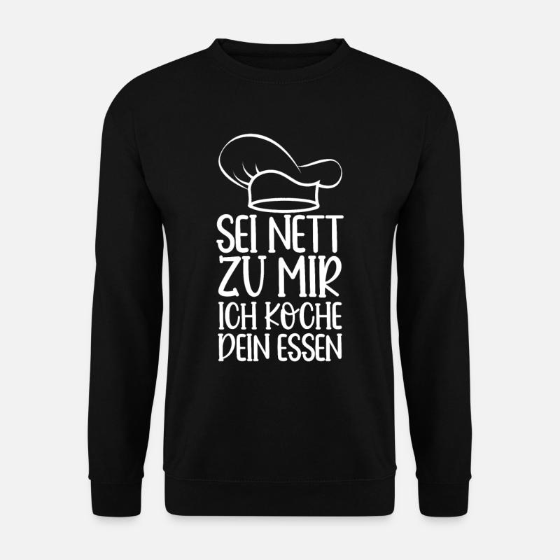 Koch - Unisex Pullover - Schwarz