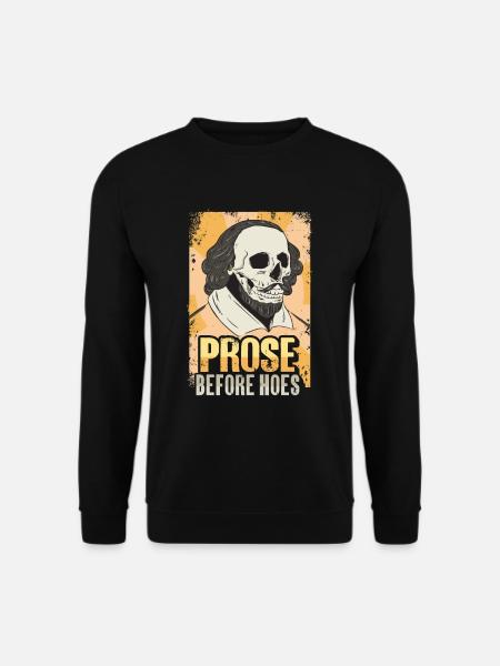 Shakespeare Literatur - Unisex Pullover - Schwarz