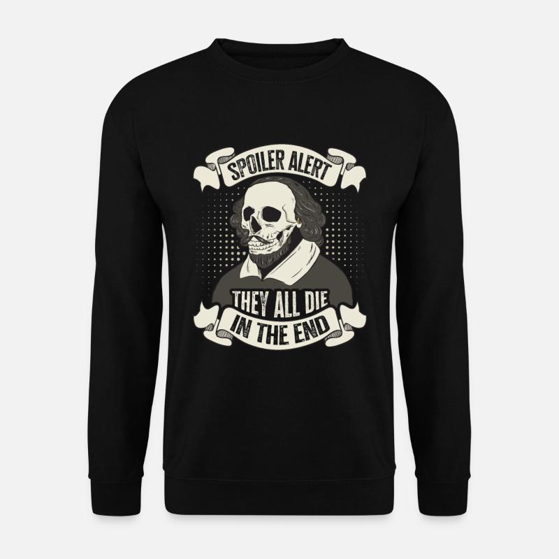 William Shakespeare - Sweat-shirt Unisexe - noir