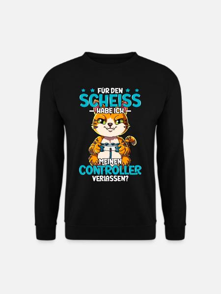 Zocken Gaming - Unisex Pullover - Schwarz