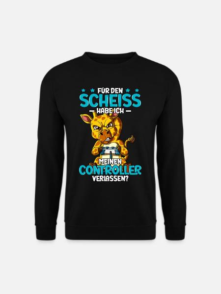 Zocken Gaming - Unisex Pullover - Schwarz