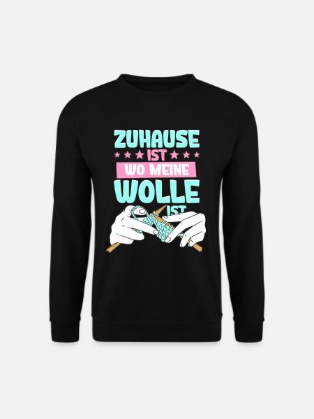 Häkeln - Unisex Pullover - Schwarz