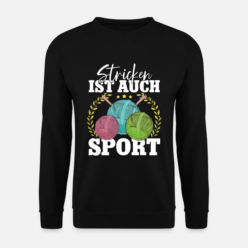 Häkeln - Unisex Pullover - Schwarz