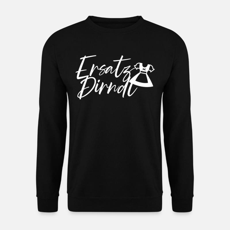 Ersatz Dirndl - Unisex Pullover - Schwarz