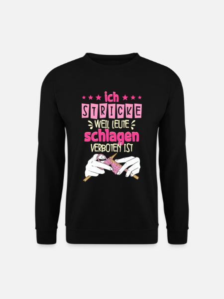 Häkeln - Unisex Pullover - Schwarz