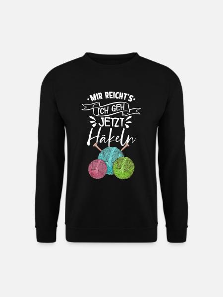 Häkeln - Unisex Pullover - Schwarz