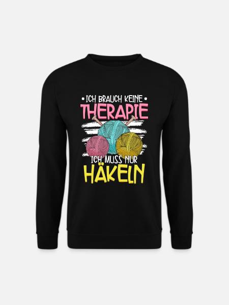 Häkeln - Unisex Pullover - Schwarz
