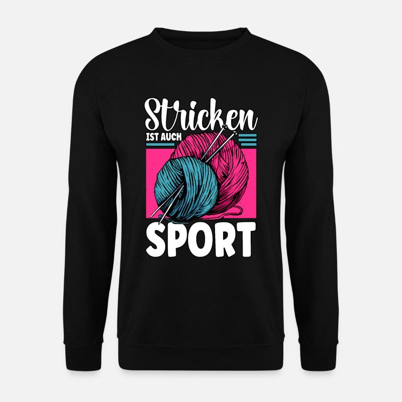 Häkeln - Unisex Pullover - Schwarz
