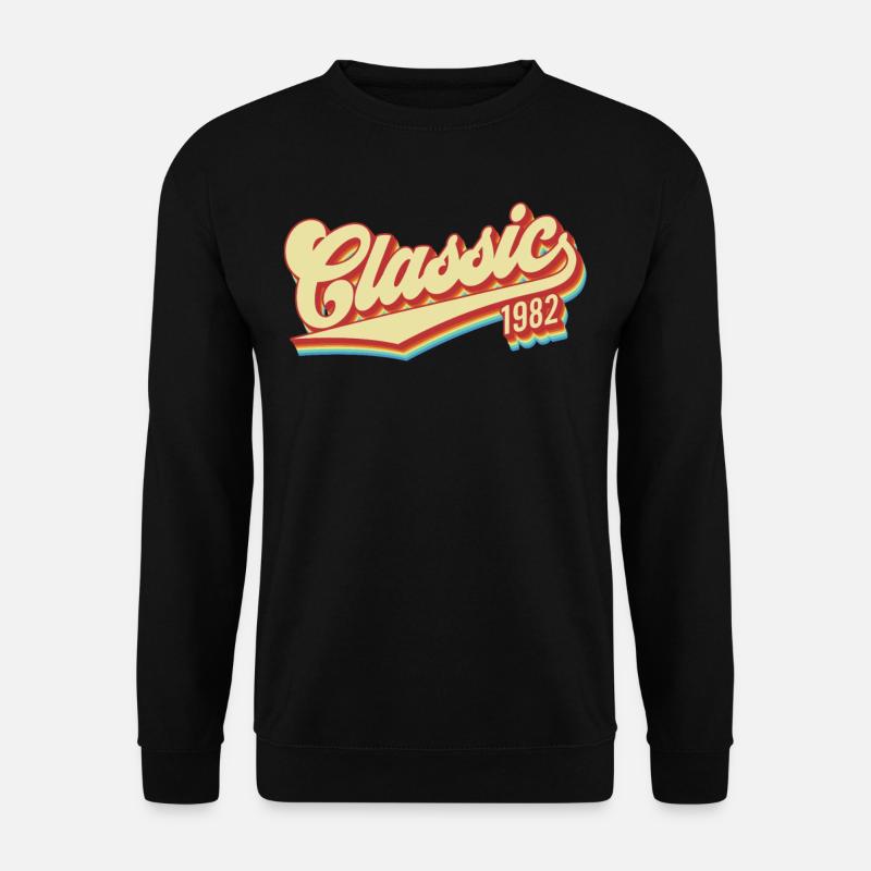 1982 Birthday - Unisex Sweatshirt - black