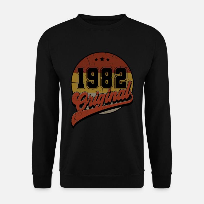 1982 Birthday - Unisex Sweatshirt - black