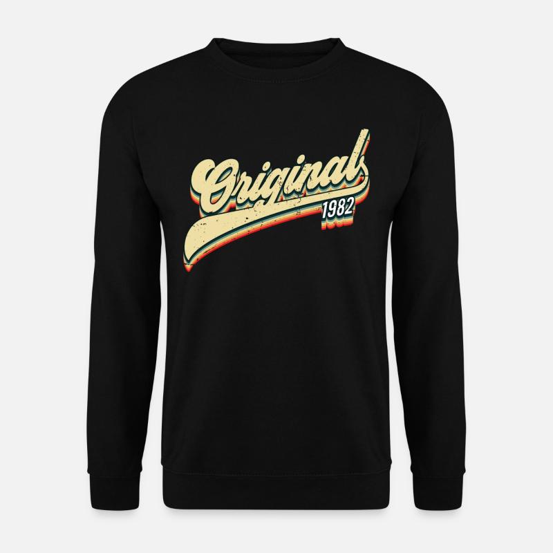 1982 Anniversaire - Sweat-shirt Unisexe - noir