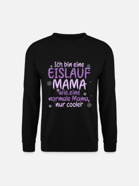 Eislaufen - Unisex Pullover - Schwarz