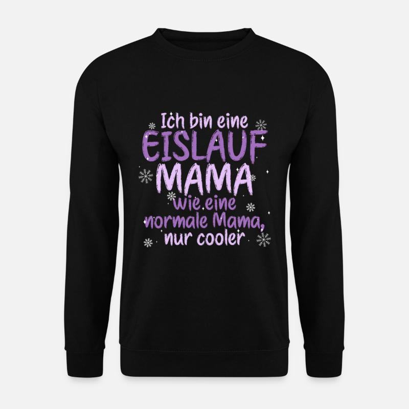 Eislaufen - Unisex Pullover - Schwarz