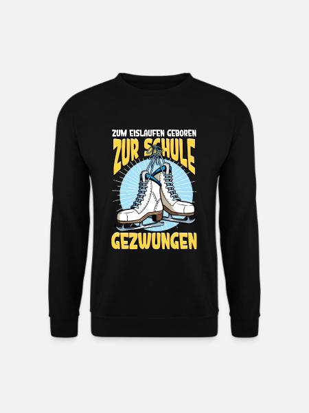 Eislaufen - Unisex Pullover - Schwarz
