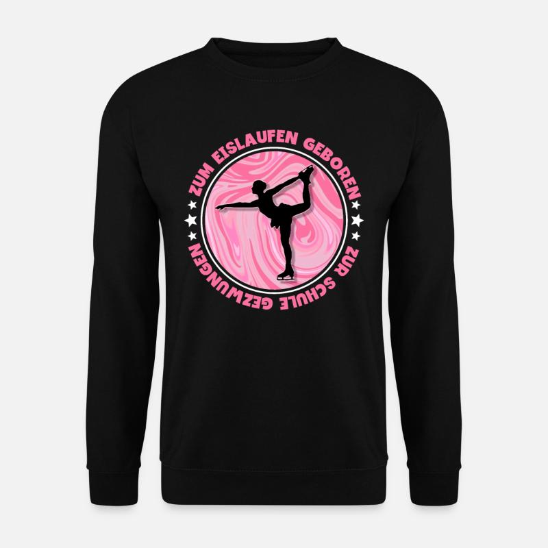 Eislaufen - Unisex Pullover - Schwarz