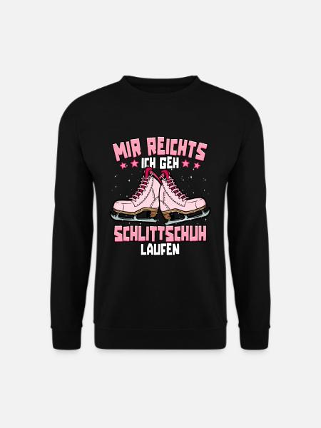 Eislaufen - Unisex Pullover - Schwarz