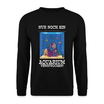 Aquarianer - Unisex Pullover - Schwarz - Vorne - Alina (178cm) & Michal (187cm)