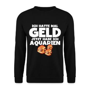 Aquarianer - Unisex Pullover - Schwarz - Vorne - Alina (178cm) & Michal (187cm)