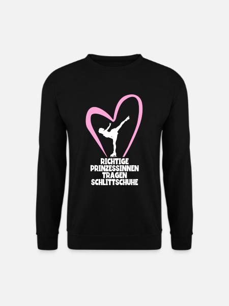 Eislaufen - Unisex Pullover - Schwarz