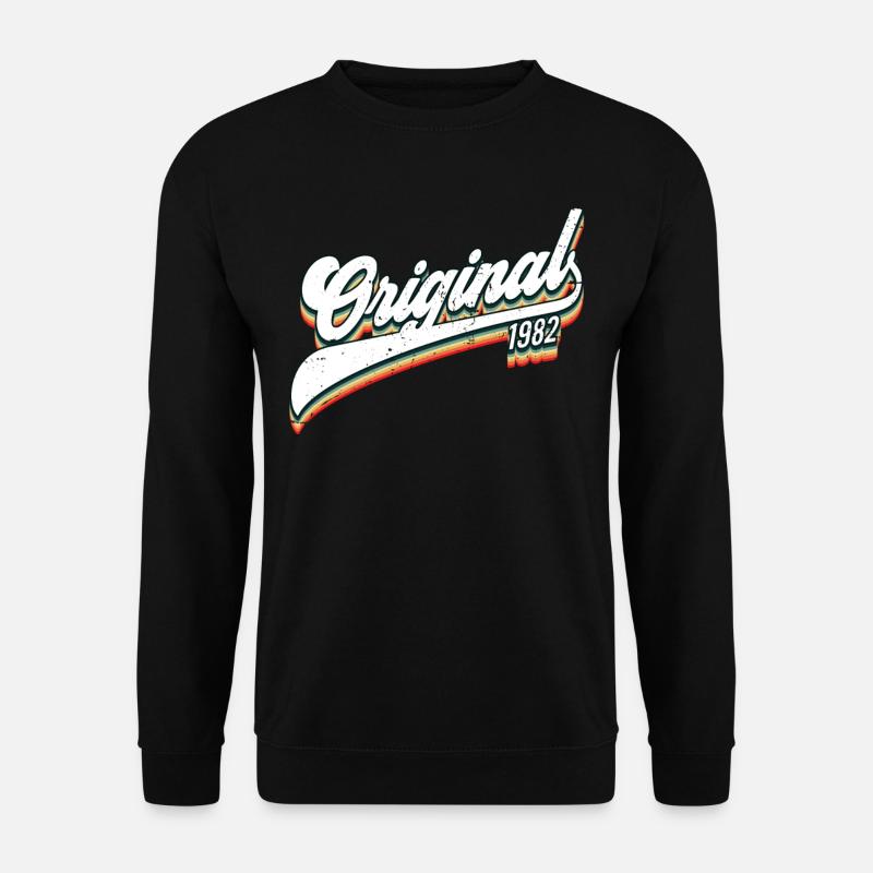 1982 Birthday - Unisex Sweatshirt - black